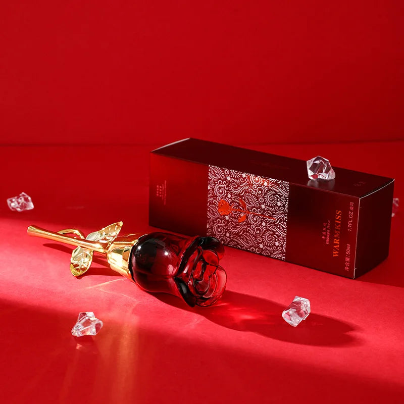 50ML Midnight Rose Perfume for Women - Long-Lasting Floral Fresh Elegant Body Spray Pheromone Gift Charming Light Fragrance