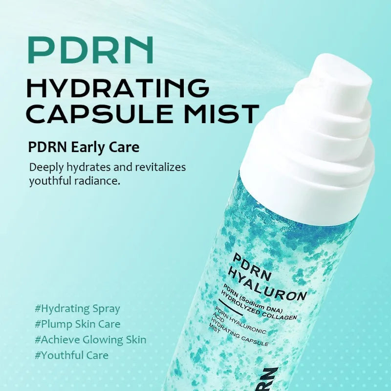 PDRN & Collagen Hydrating Face Mist 100ml – Deep Moisture & Refreshing Spray, Enhances Skin Firmness & Radiance