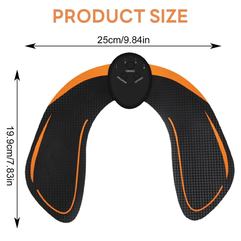 EMS Muscle Stimulator Buttocks Muscle Massager Hip Trainer Fitness Fat Burning Buttocks Arm Abdomen Trainer Apparatus Slimming