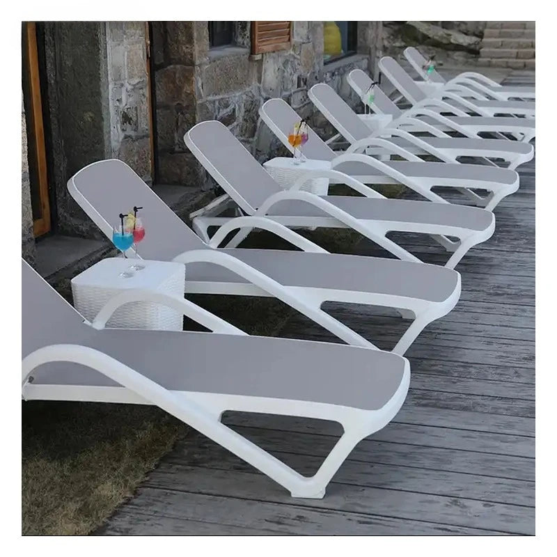 Juecheng Pool Outdoor Day Bed Outdoor Sunbed Hotel Garden Furniture Beach Sun Lounger