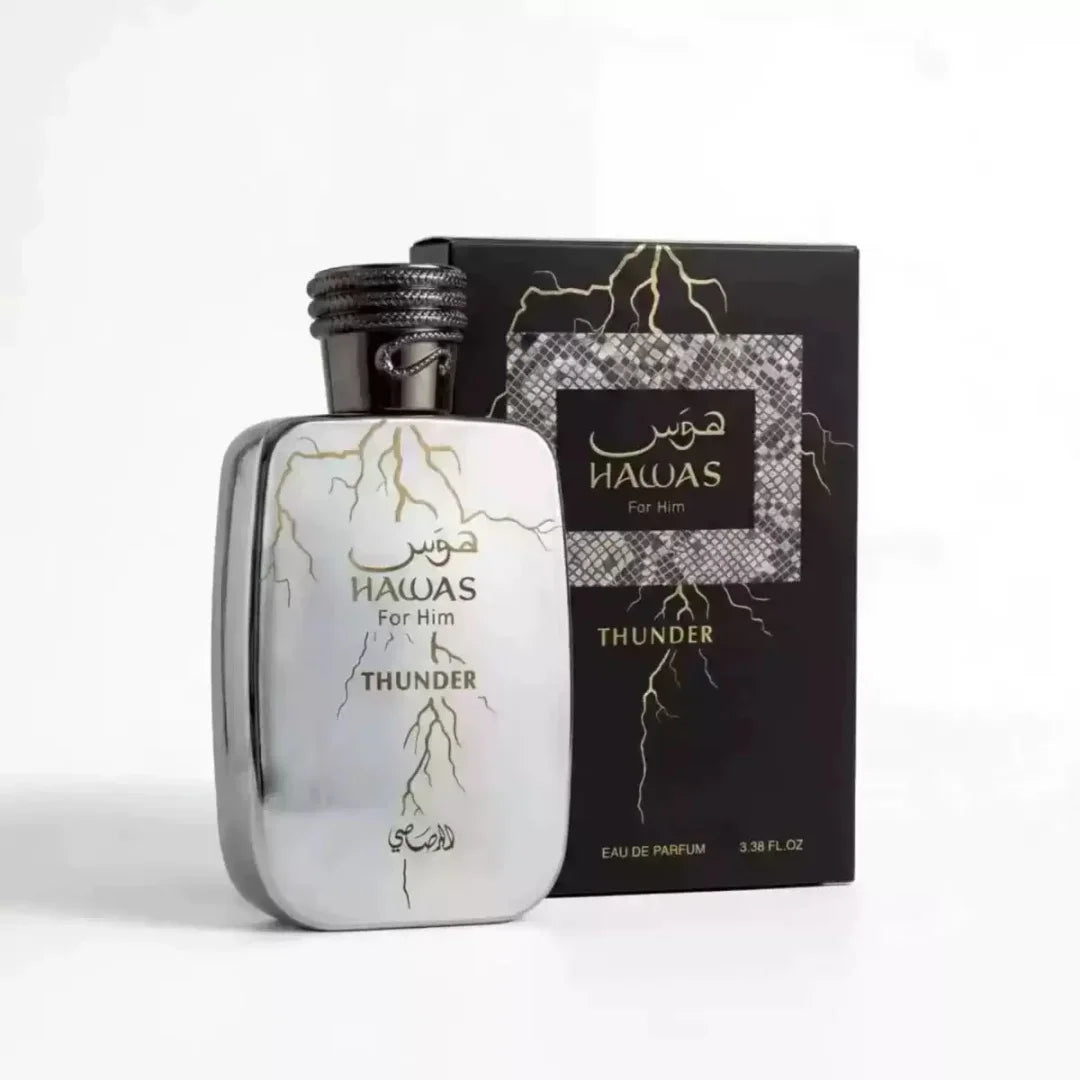 Rasasi Hawas for Him Men's Eau De Parfum – Middle Eastern Fragrance | Hawas Ice | Hawas Elixir Women's Perfume