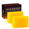 1/2Pack Kojic Acid Soap Handmade Soap Bar with Vitamin C, Retinol & Collagen, Skin Care Cleansing Dark Spot for Body & Face Wash
