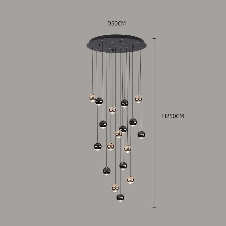 Modern Home Decor Led Lights Pendant Light Lamps  Chandeliers For Living Room Hanging Light Indoor Lighting