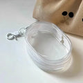 2PCS Portable Mini Transparent Zipper Storage Bag, Compact Multifunctional Storage Bag,For Holiday Gift Giving