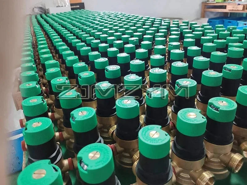 1PC Adjustable Water Pressure Reducer Reducing Valve with Integrated Filter/Gauge Prefilter Water Regulator Valve DN15/DN20