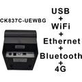 80mm POS Thermal Receipt Printer with Auto Cutter Wireless Bluetooth MQTT Cloud Bill Printing Machine