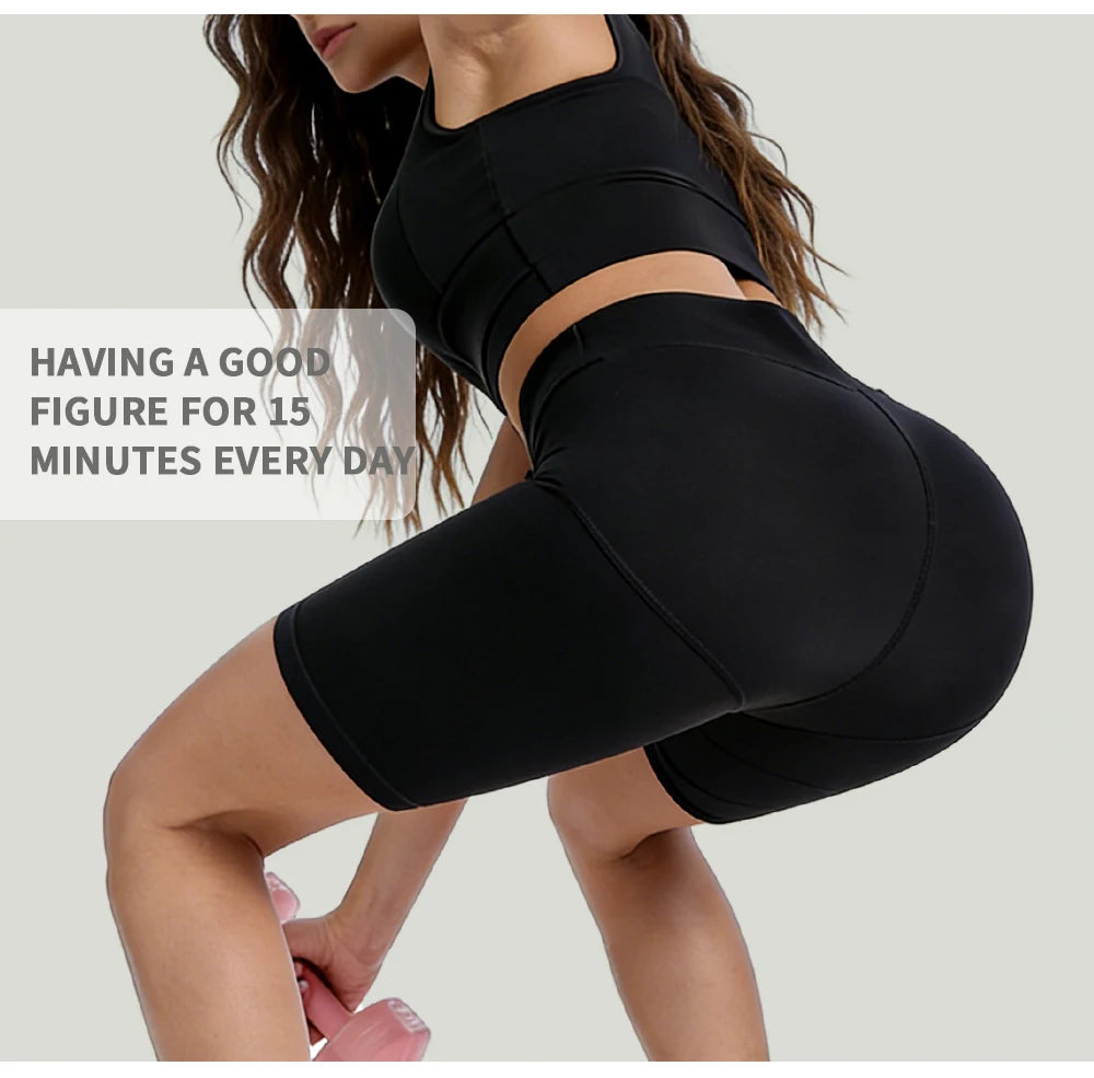 EMS Toning Shorts 6 Modes 30 Levels Yoga Pants Butt Lifter Pelvic Floor Trainer for Slimming Thighs & Hips Massage Body Shaping