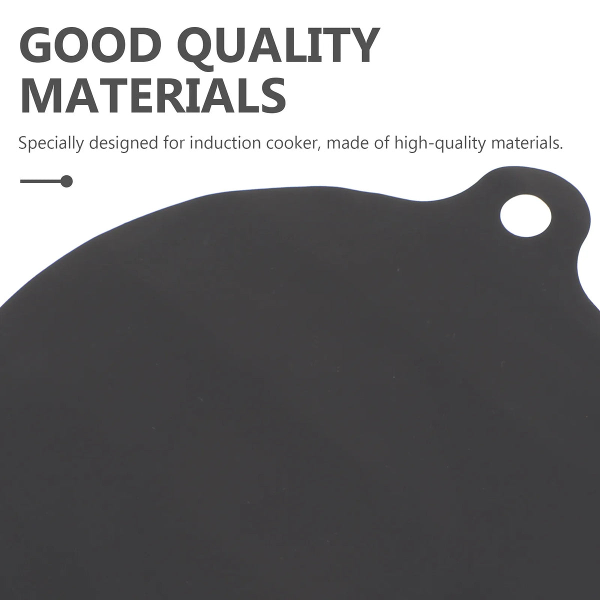 2Pcs Solid Color Silicone Induction Cooktop Mat Heat-Resistant Nonstick Protective Cooker Pad for Electromagnetic Stove