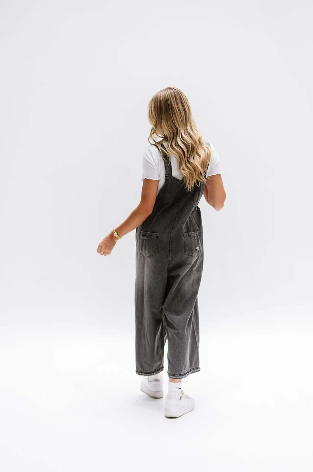 2026 Summer Women's Casual Loose Straps Jeans Vintage Hole Baggy Denim Pants Women Jumpsuit Harem Trousers with Pockets Overalls