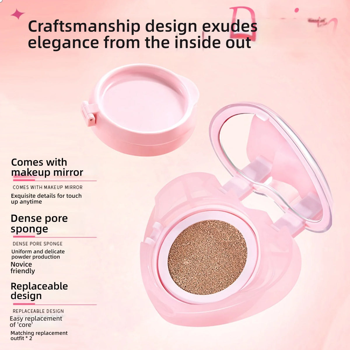 Life Girls Dewy Cushion Foundation 2025 ✦ Milky Hydrating Concealer & Skin Brightener ✦ Transfer-Proof, Buildable Coverage for G