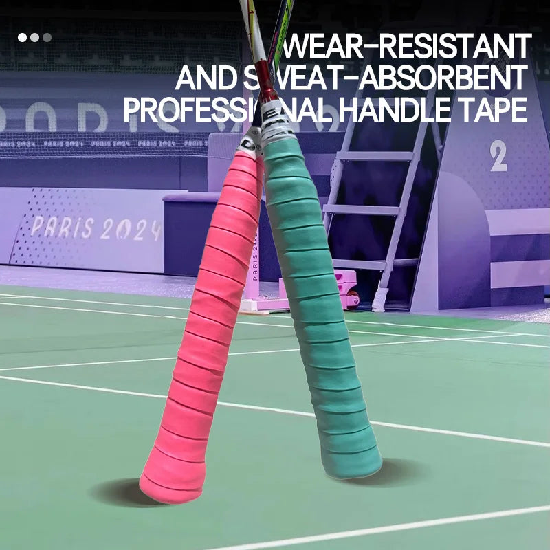 28pcs New Style Laminated Sticky Tennis Badminton Racket Overgrip Fishing Rod Wrapping Tape Quick-drying Breathable