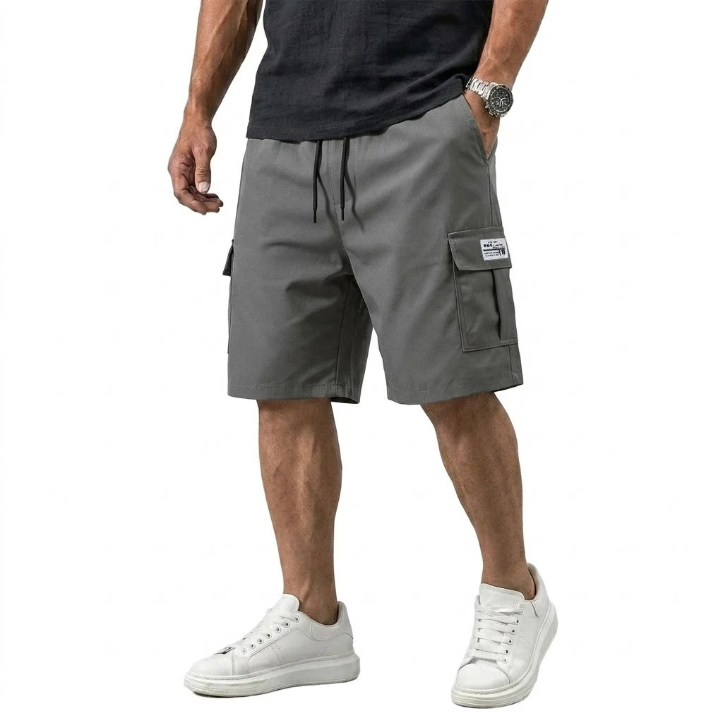 Multi-Pocket Cargo Short Pants Summer Knee Pants Jogging Gym Man Casual Work Short Man Beach Tactical Shorts Baggy Pants Men