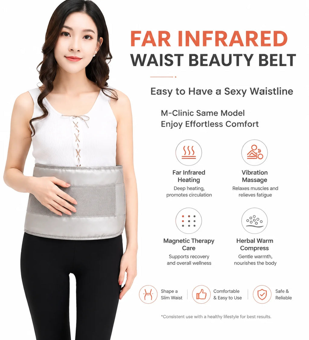 Fat Burning Weight Loss Belt Shaper Belly Leg Body Massager Vibration Heating Lazy Diet Sauna Electric Slimming Belt Dropshippin
