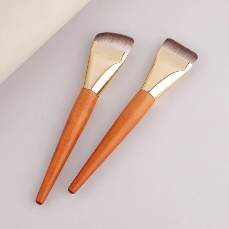 Ultra Thin Foundation Makeup Brushes Flat Top Angled professional Face Contour Make Up Brush