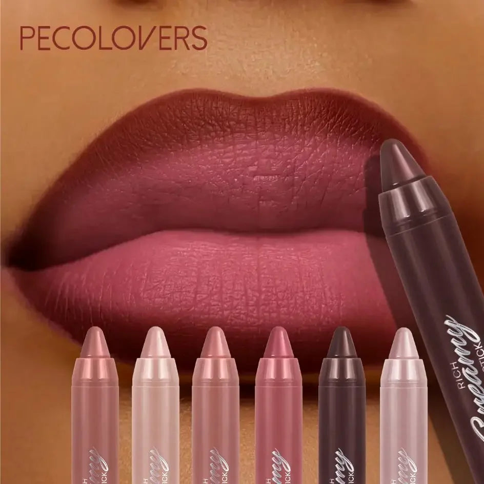 1PC Smooth Lip Glaze,Waterproof, Moisturizing Matte Lipstick Pen,Perfect for Party & Stage Makeup
