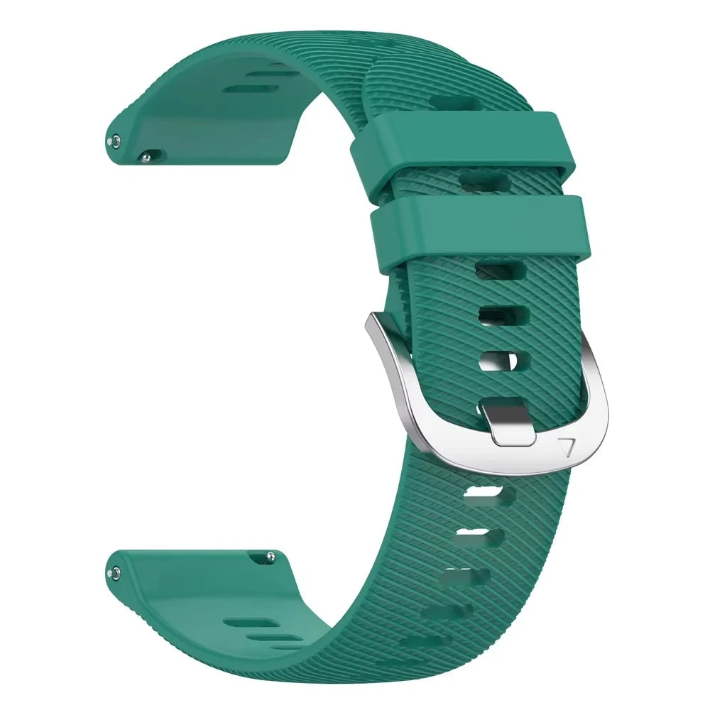 Silicone Strap 20mm For Garmin Forerunner 645 165 245 245M/Vivoactive 5 3 Wristband Bracelet For For Garmin Venu SQ SQ2 Band