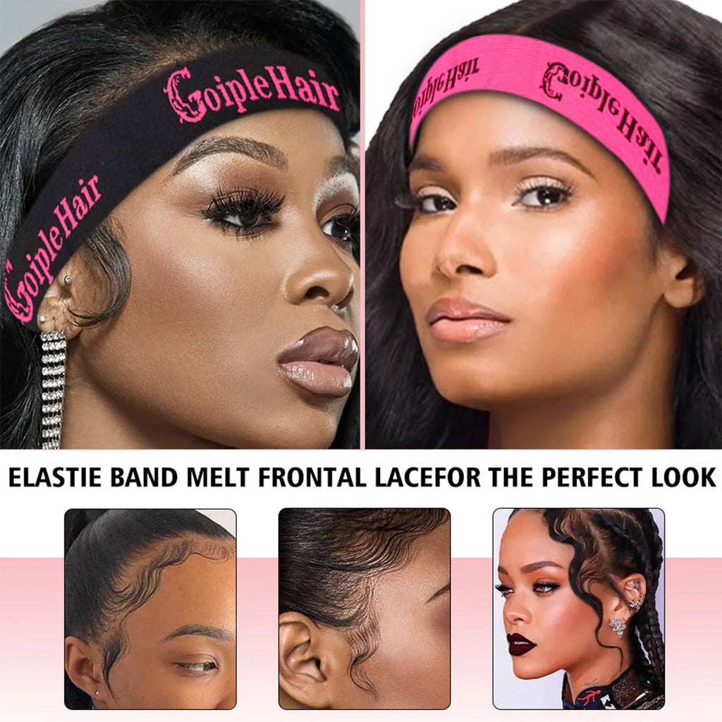 30g Edge Control Gel Women and Kid Hair Finishing Styling Wax Cream Hairline Finishing Artifact with Edge Brush & Hair Band Kit