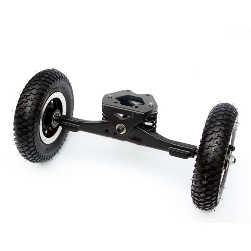 Off Road Electric Skateboard Truck Mountain Longboard 11 inch Truck Wheels Combo kiteboarding Truck Inflatable rubber tire wheel