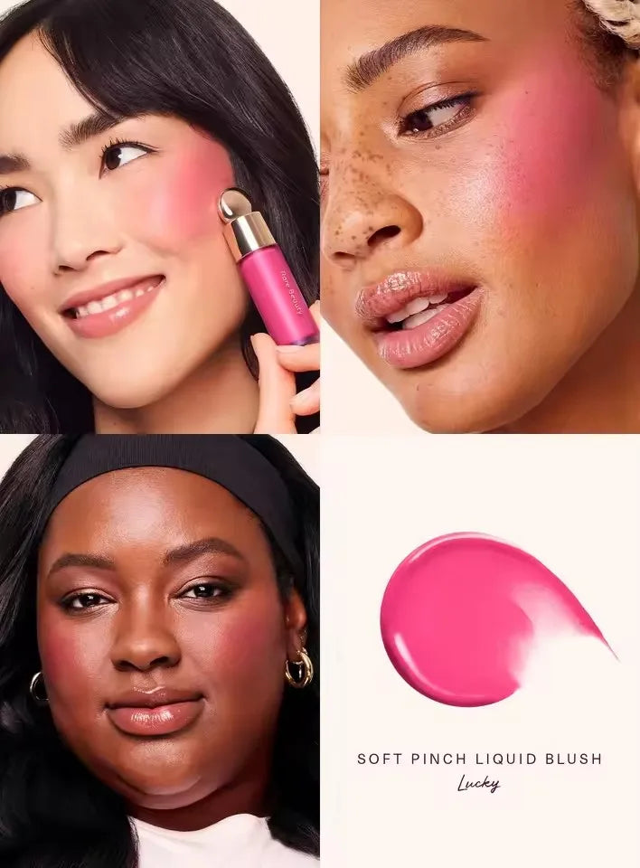 Hot Rare Beauty Soft Pinch Liquid Contour Lasting Moisturizer Liquid Blush Happy Hope Honesty Lip Gloss Makeup Highlight Powder