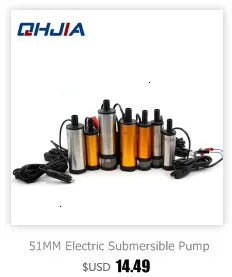 Automatic Boat Submersible Bilge Pump 12V 24V Volt DC Electric Marine Water Pump Small Auto 6500GPH 750GPH 1100GPH With Switch