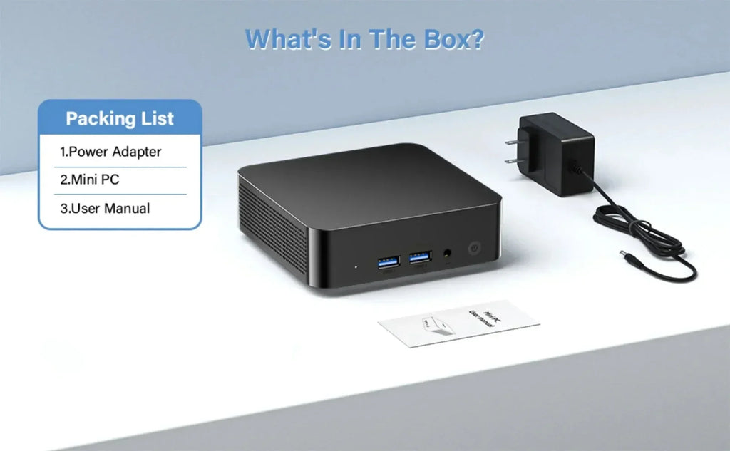 Mini PC Intel Core I9 10980HK Windows 11 Small Pocket Cmputer 16GB RAM 1/2TB SSD WIFI6 BT5.2 4K Desktop PC Gaming Computer