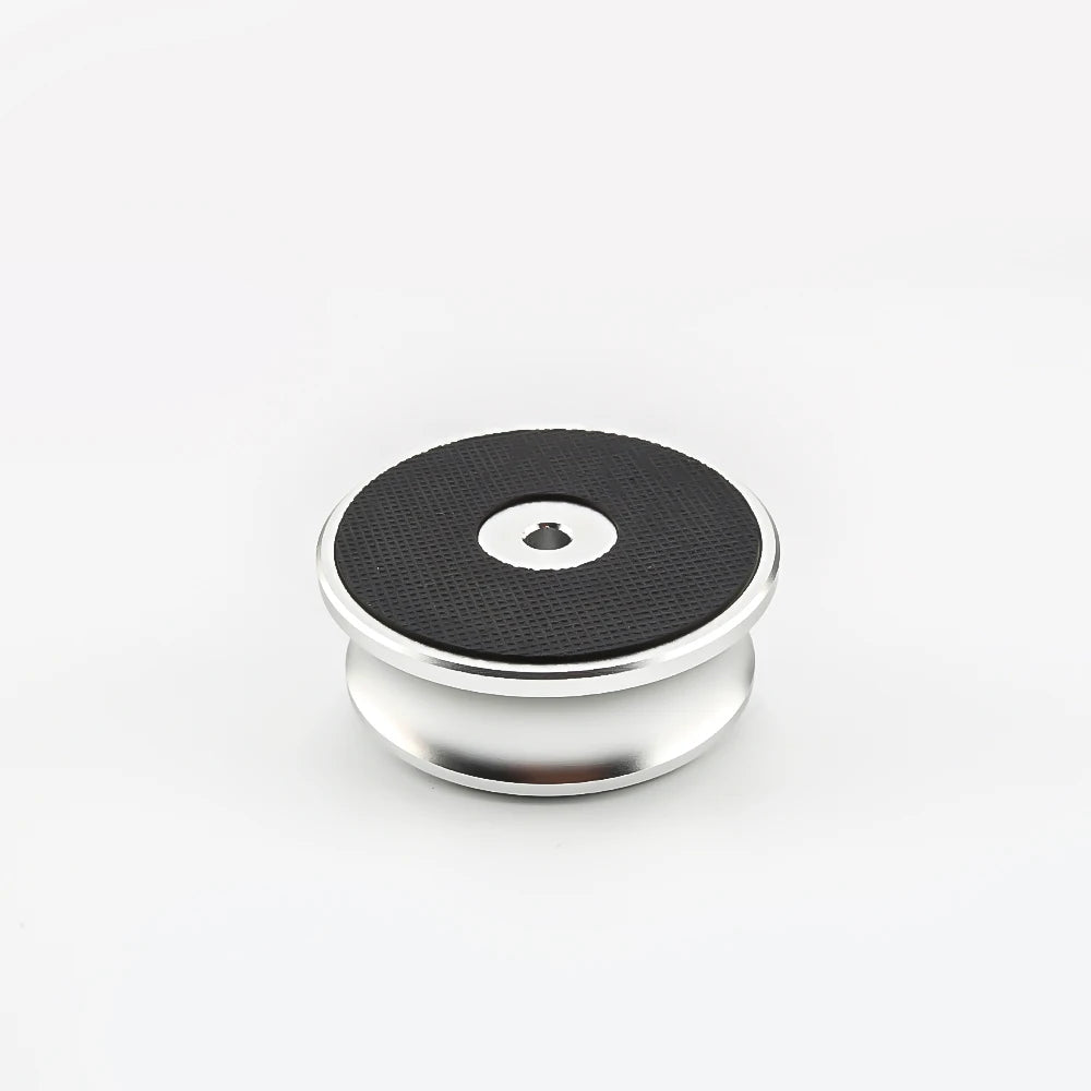 Hifi Record Player Weight Stabilizer for Vinyl LP Turntable Tall, Silver Gold Black