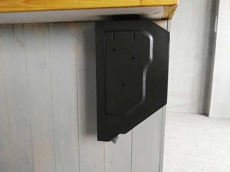 Biometric Slider Handgun Safe for Nightstand, Quick Access Pistol Safe with Fingerprint