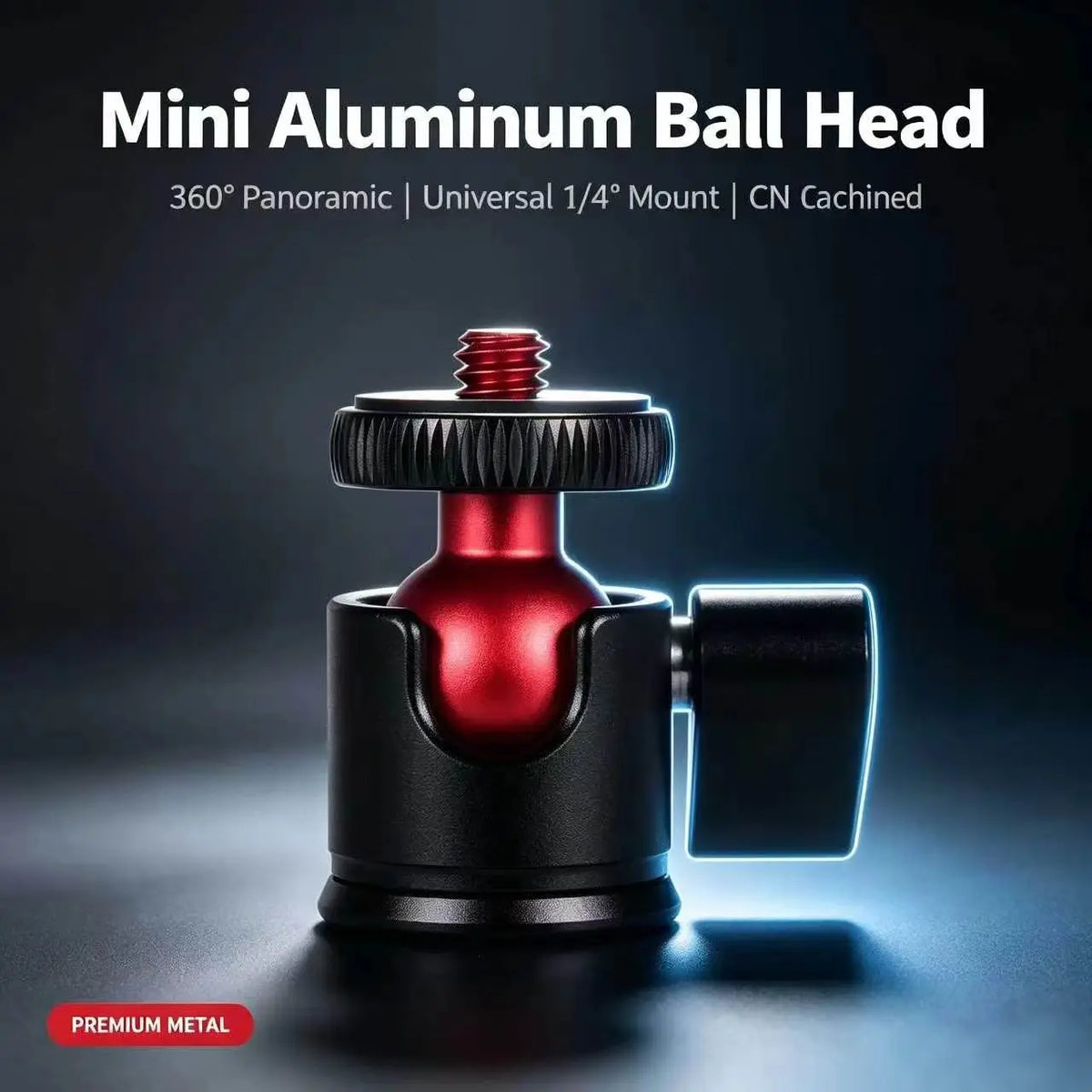 Spherical Mini Gimbal 360 Degree Rotating Digital SLR Camera Small Qimbal Tripod Live Streaming Mobile Phone Qimbal