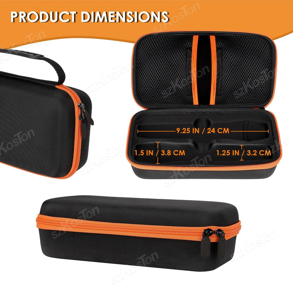 Wireless Microphone Carrying Case Compatible with JBL PartyBox Wireless 2 Mic System Portable Storage Bag for Karaoke Microphone