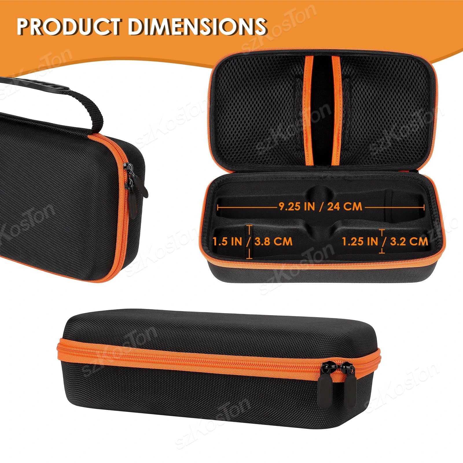 Wireless Microphone Carrying Case Compatible with JBL PartyBox Wireless 2 Mic System Portable Storage Bag for Karaoke Microphone
