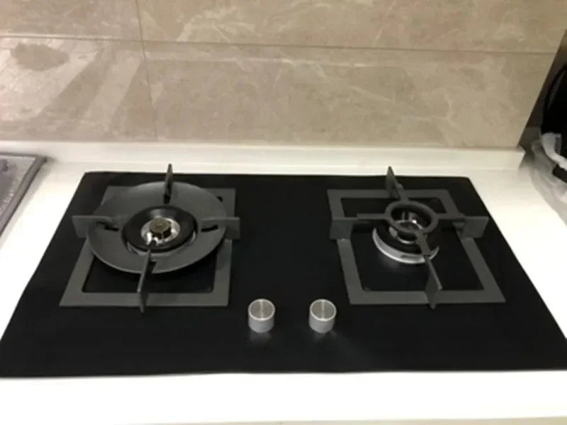 4pcs Washable Gas Stove Surface Protection 27cm Pad Oil And Dirt Resistant Kitchen Cleaning Accessories Household Cooker Tools