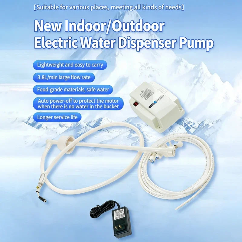 Electric Bottled Water Dispenser Pump Automatic Home Water Pump System High Pressure Water Jug Pump Dispenser for Coffee Machine