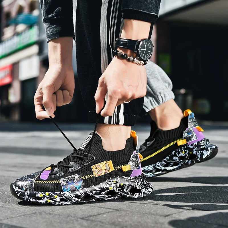 Men shoes Sneakers Male tenis Luxury shoes Mens casual Shoes Trainer Race Breathable Shoes fashion loafers running Shoes for men