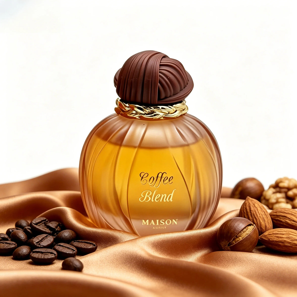 Maison Asrar Coffee Blend Eau De Parfum: Sweet Almond Milk Coffee Liquorice Musk Caramel Nut Vanilla Perfume for Women