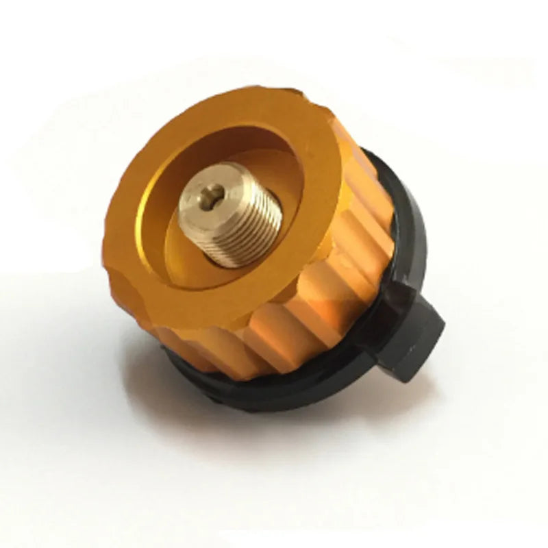 Outdoor Camping Stove Gas Tank Adapter Propane Tank Adapter Gas Burner Conversion Head Camping Gear
