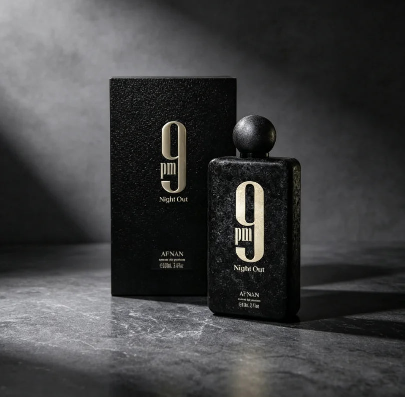 Luxury 9PM Night Out Perfume 100ml AFNAN Parfum Long Lasting Fruity Woody Sweet Fresh Masculine Smooth Rich Attractive Scent