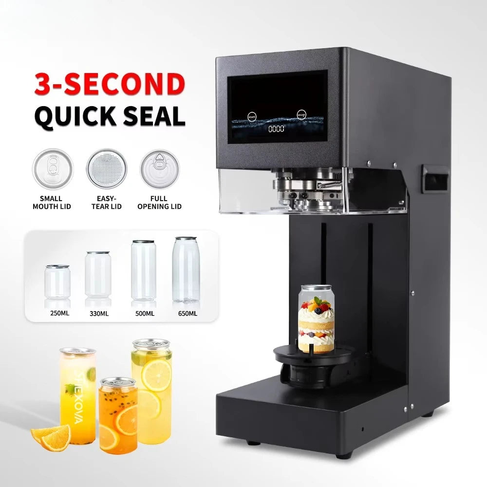 Commercial New Product Portable Beverage Can Sealing Machine Beer Juice Coffee Canning Closing Sealing Machine