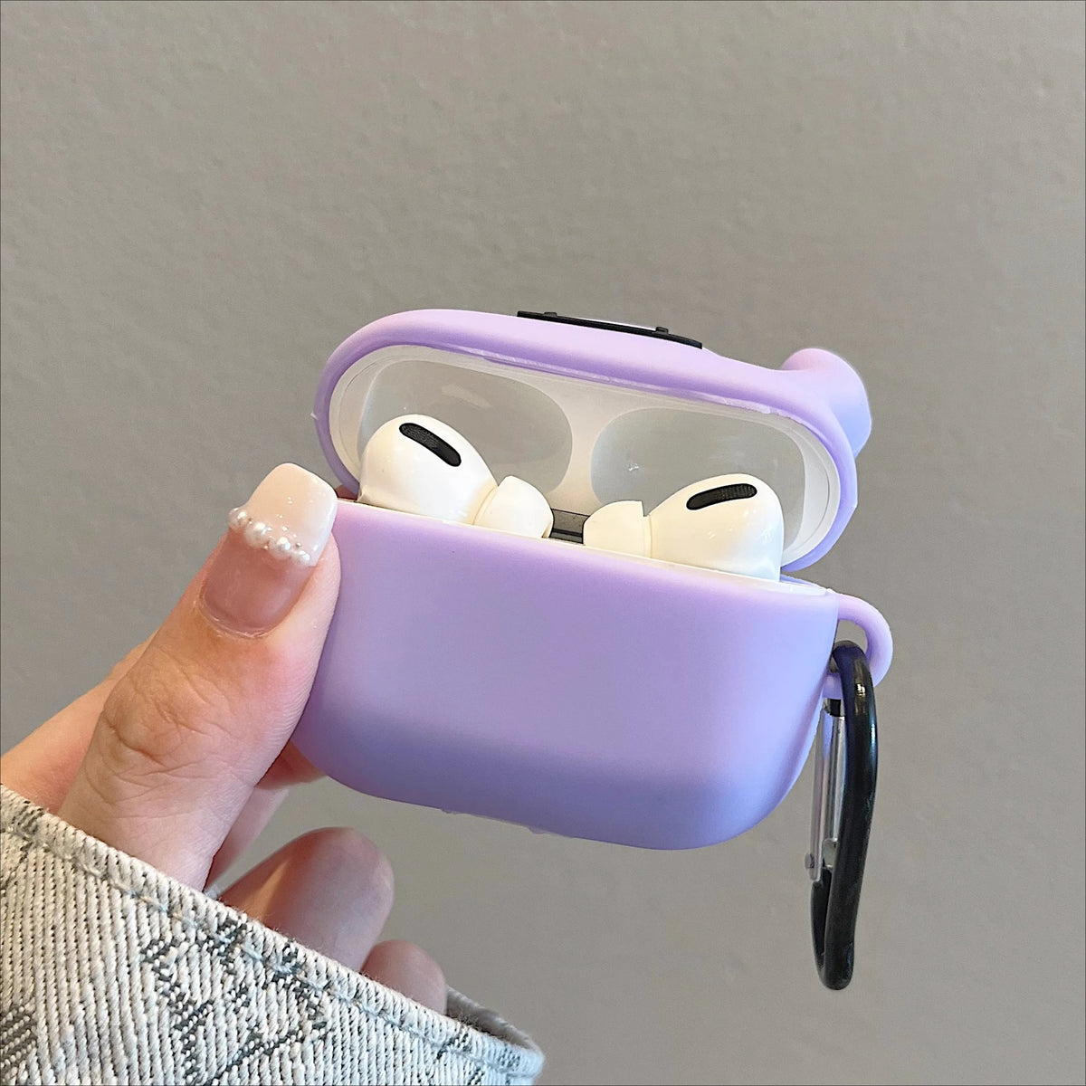 Ditto For Airpods Pro3 1 2 3 4 Pro Pro 2 Pro 3 Silicone Earphone Case Cute Accessories Thick Silicone Shockproof Gift