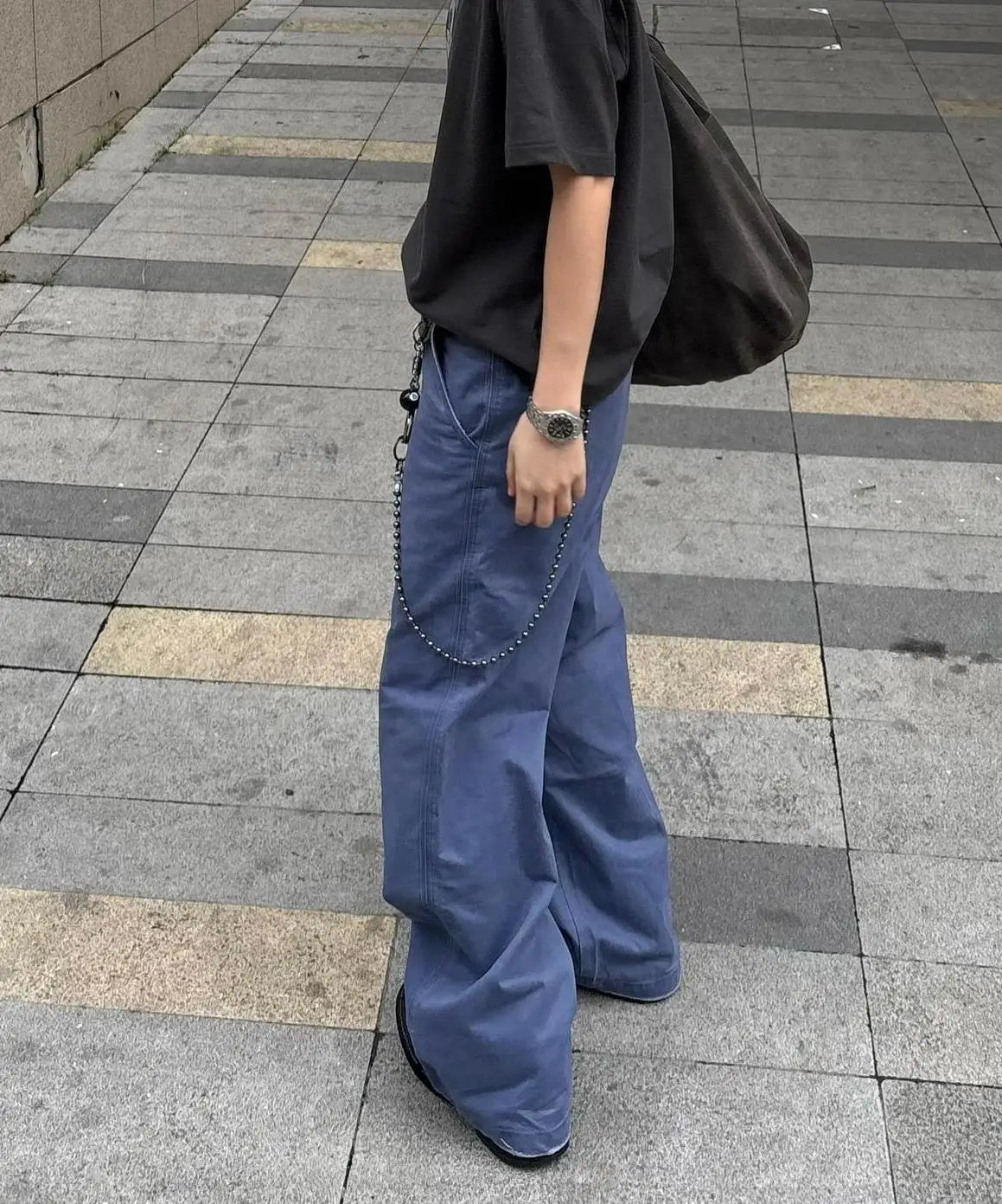 Retro Washed Straight Leg Blue Jeans Men Women Casual Long Pants Spring Summer New Style Vintage Fading Denim Skinnies
