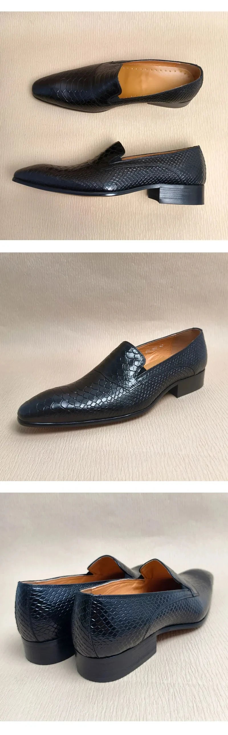 Classic Loafers Men Shoes Genuine Cowhide Leather Casual Office Shoe Original Design Spring Autumn Luxury Footwear Good Quality