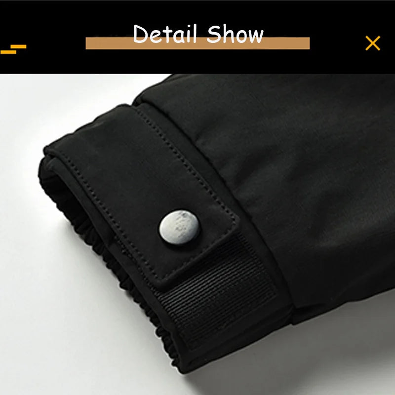 2026 Men Spring Autumn Outdoor Leisure Cargo Hooded Jacket Men Hiking Sport Windbreak Fashion Pocket Loose Jacket Coat Male Hots