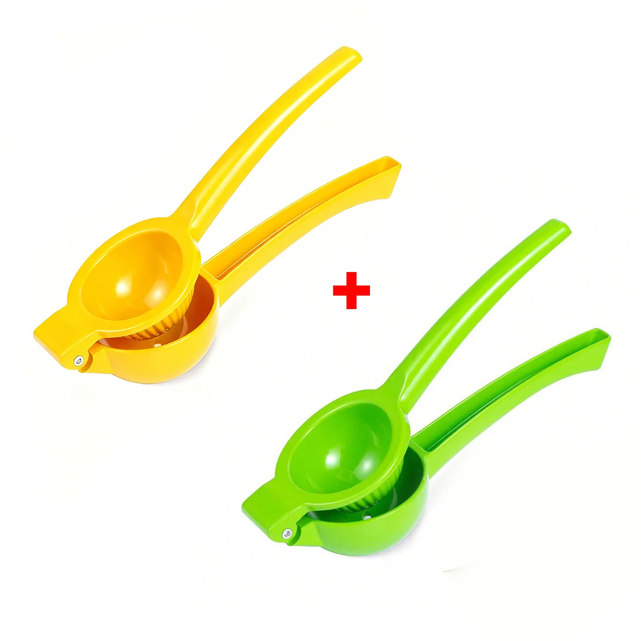 1/2pcs Premium Metal Manual Lemon Juicer Professional Citrus Squeezer for Lime Orange Fruit Juicing Kitchen Gadgets Yellow Green