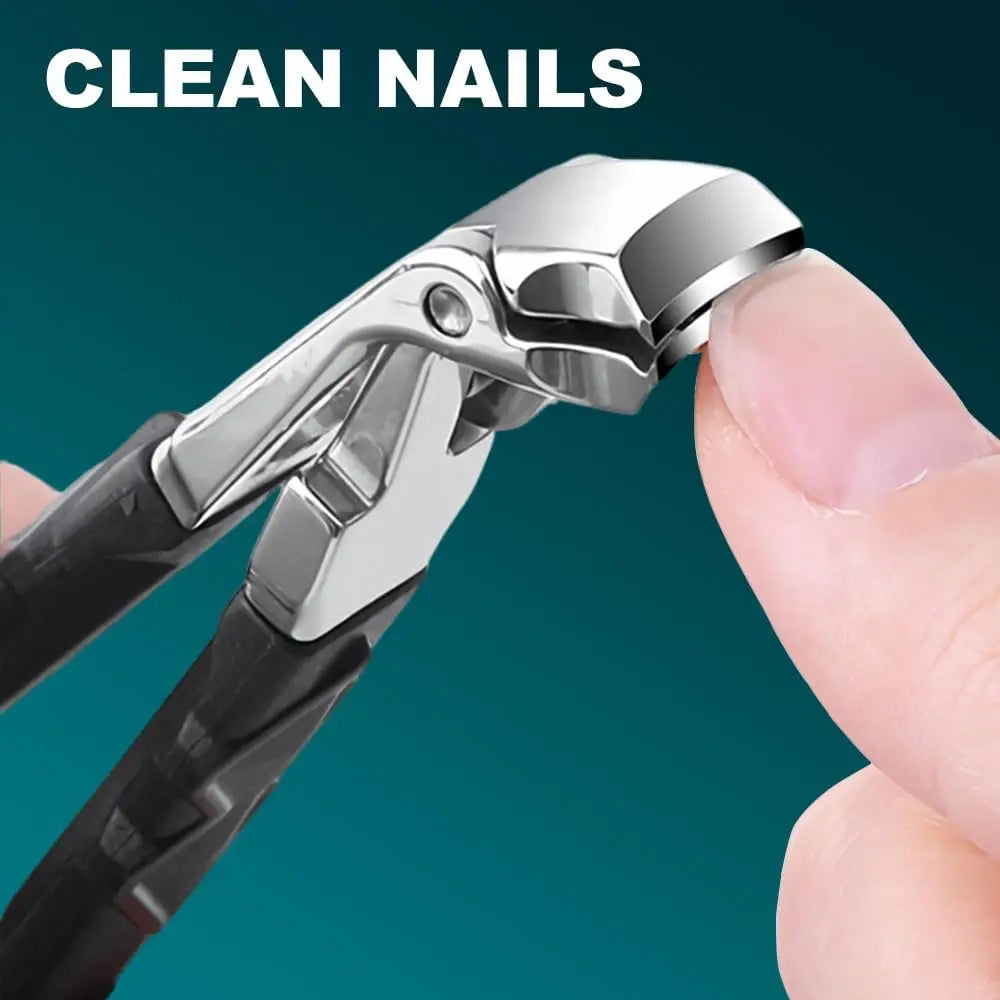Nail Clippers for Seniors Long Handle Pro Toenail Clippers Senior Nail Clipper for Thick Nails Nail Cutter Trimmer Manicure Tool
