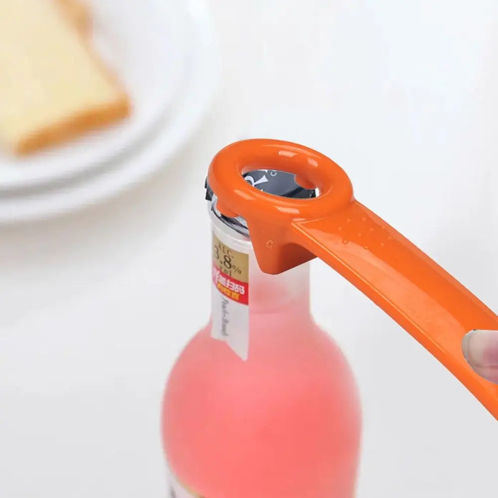New Plastic Beer Bottle Opener Kitchen Gadgets Multifunctional Jar Opener Household Non-slip Can Openers