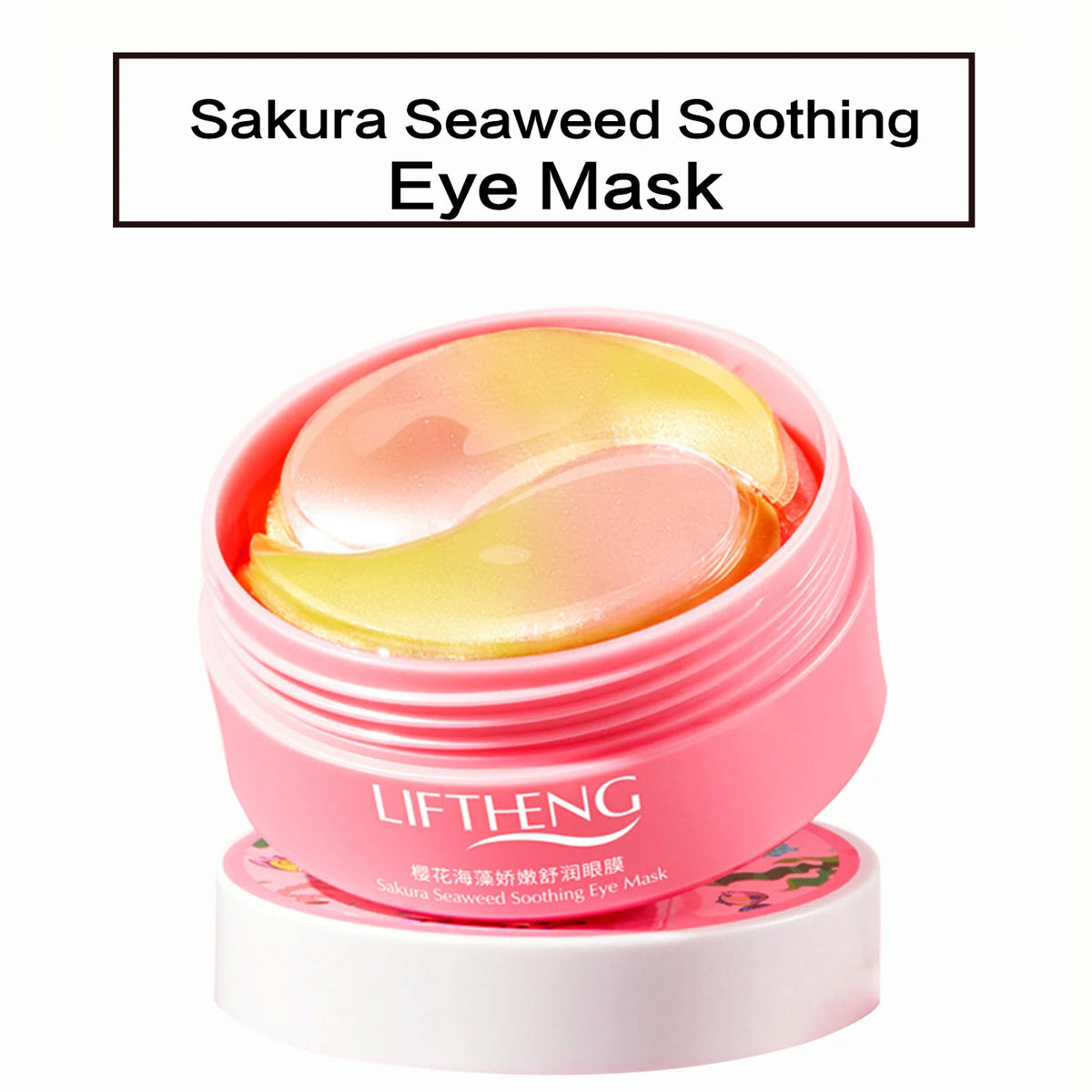 60 Pieces (30 Pairs) of Hydrating Eye Masks, Nourishing and Moisturizing the Skin Around the Eyes, Making the Skin Around the Eyes Smooth and Soft, Exquisite Eye Masks with a Two-Tone Design