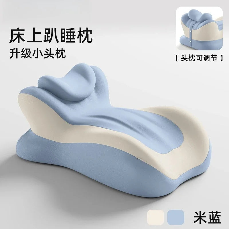 Multifunctional Memory Foam Prone Pillow Reading Support