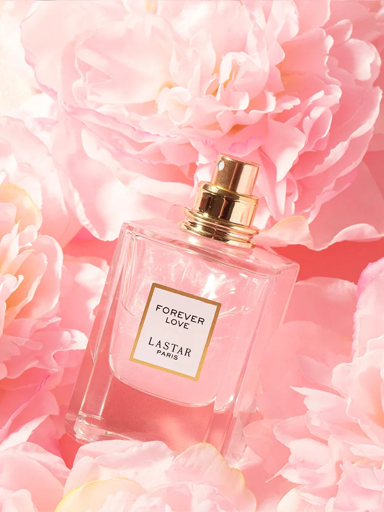 LASTAR Women's Long-lasting Perfume, Two Bottles Totaling 110ml/3.72fl oz, Rose & Jasmine Fragrance, Christmas/New Year Gifts