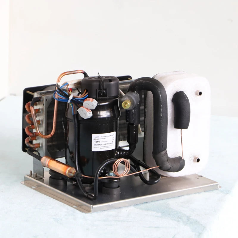 220V Water Cooled Micro Compressor Chiller H230 H200 H250 H350 for Laser Beauty Instruments Small Chiller for Fish Tank