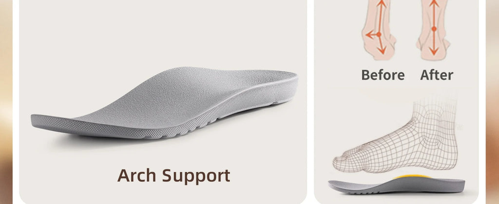 Bebealy Women's Orthopedic Slippers Winter Adjustable Memory Foam Slippers With Arch Support Lady Open Toe Bedroom Houes Slipper