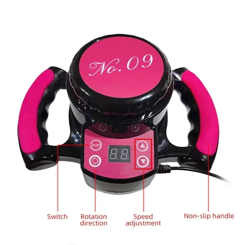 New Handheld Fitness Inner Roller 360 Vibrating Massager Cellulite Reduce Muscle Relax Butt Lift Body Shapping Slimming Machine